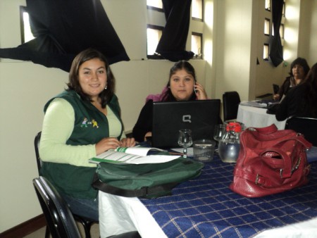 marianita jaramillo y evelyn caucao 